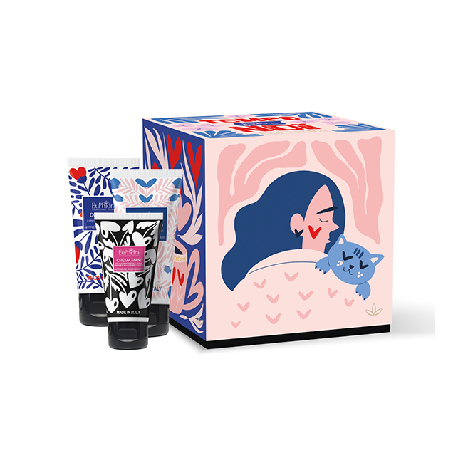 Euphidra Tempo Per Noi Cofanetto Regalo con Doccia Gel 100 ml + Crema Corpo 100 ml + Crema Mani 50 ml Novità 2025
