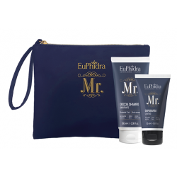 Euphidra Viaggiare Senza Meta Cofanetto Regalo Uomo con Doccia Shampoo 100 ml + Dopo Barba 30 ml + Pochette