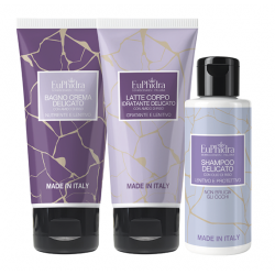 Euphidra Che Tutti i Tuoi Sogni Si Avverino Cofanetto Regalo con Bagno Crema 100 ml + Shampoo 100 ml + Latte Corpo 100 ml