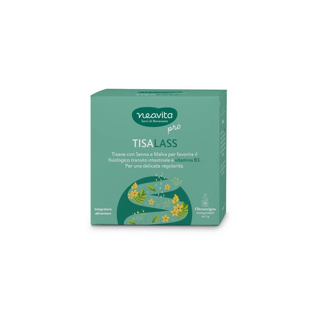 Tisalass Tisana Lassativa con Senna e Malva 5 Filtri Neavita Pro Tisalass Tisana Lassativa con Senna e Malva 5 Filtri Neavita Pro
