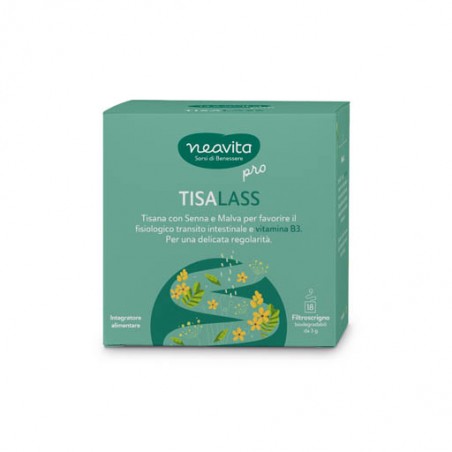 Tisalass Tisana Lassativa con Senna e Malva 5 Filtri Neavita Pro Tisalass Tisana Lassativa con Senna e Malva 5 Filtri Neavita Pro