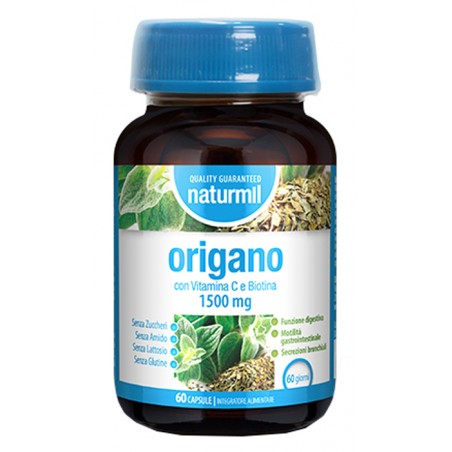 Dietmed Italia Naturmil Origano 1500 Mg 60 Capsule