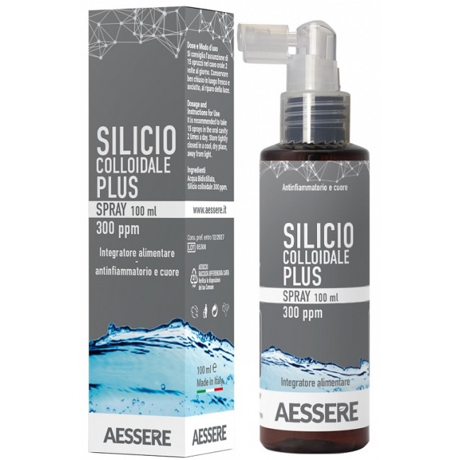 Aessere Silicio Colloidale Plus Spray 300ppm 100 Ml