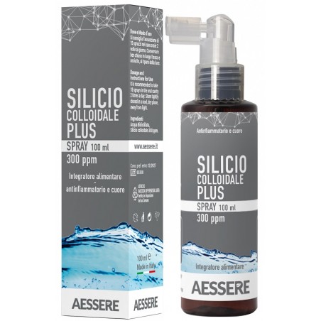 Aessere Silicio Colloidale Plus Spray 300ppm 100 Ml
