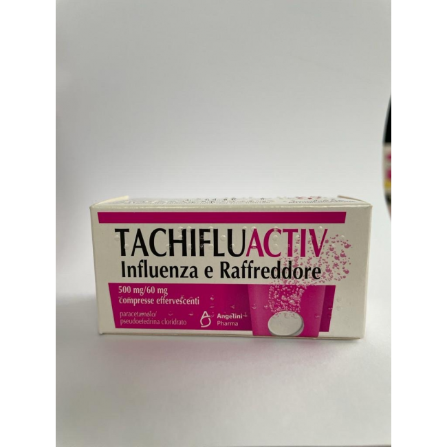 Tachifluactiv Influenza e Raffreddore 10 Compresse Effervescenti Farmaco antinfluenzale Tachifluactiv Influenza e Raffreddore 10 Compresse Effervescenti Farmaco antinfluenzale