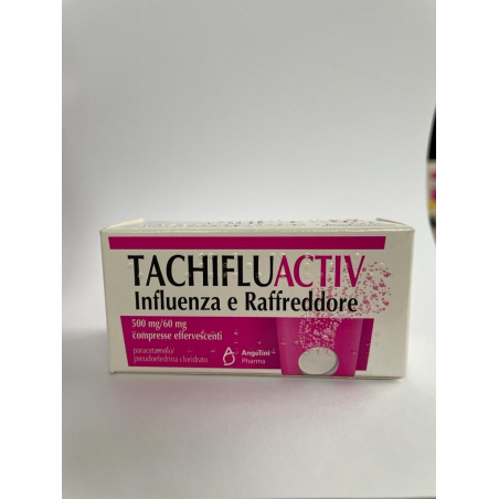 Tachifluactiv Influenza e Raffreddore 10 Compresse Effervescenti Farmaco antinfluenzale Tachifluactiv Influenza e Raffreddore 10 Compresse Effervescenti Farmaco antinfluenzale