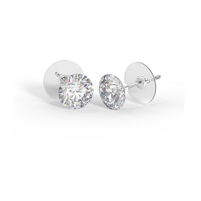 Sanico Bjt403 Orecchini Crystal/swarovski 8mm Stainless Steel