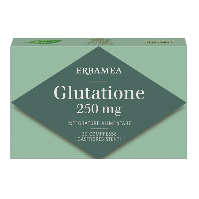 Erbamea Glutatione 250mg 30 Compresse Gastroresistenti