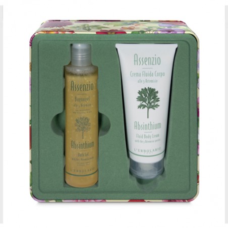 L'Erbolario Assenzio Segreti di Bellezza Duo con Crema Corpo 200 ml + Bagnogel 200 ml Dettaglio Prodotti L'Erbolario Assenzio Segreti di Bellezza Duo con Crema Corpo 200 ml + Bagnogel 200 ml Dettaglio Prodotti