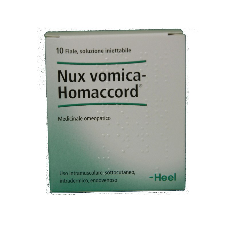 Guna Heel Nux Vomica Homaccord 10 Fiale