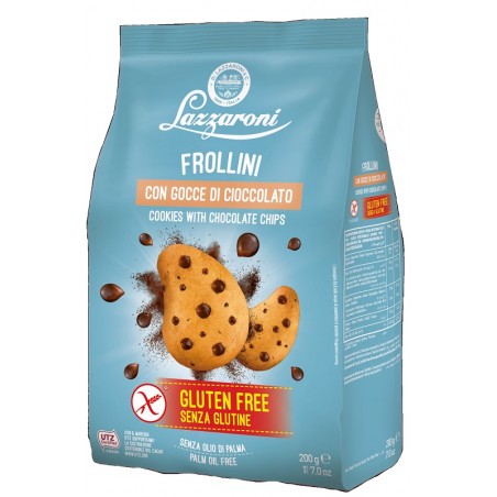 Lazzaroni Frollini Gocce Cioccolato 200 G