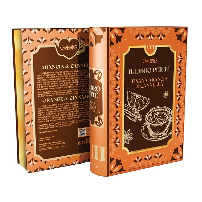 E. F. A. S. Colors Il Libro Per Te' Scatola Arancia Cannella Vol 8