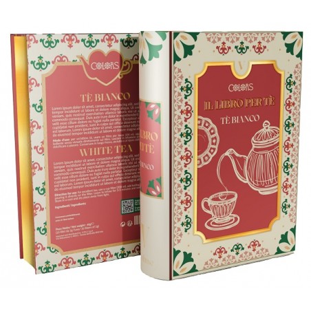 Colors Il Libro Per Te' Vol 5 Scatola in Latta Te' Bianco