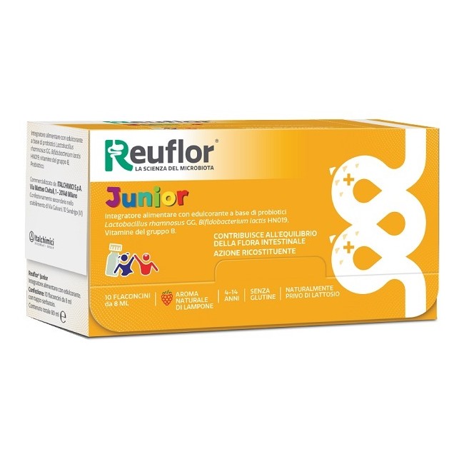 Recordati Reuflor Junior 10 Flaconcini 8 Ml