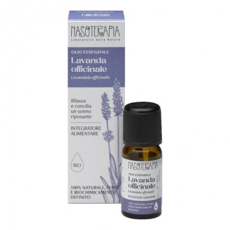 Nasoterapia Lavanda Officinale Bio Fiori Olio Essenziale 10 ml