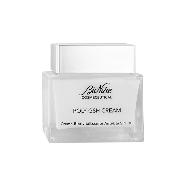 Bionike Cosmeceutical Poly Gsh Cream Crema Biorivitalizzante Anti-eta' Spf30 50 Ml