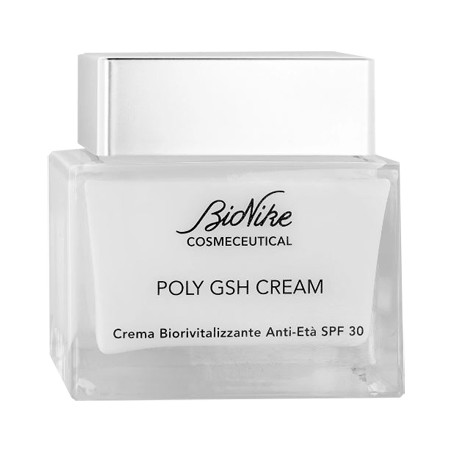 Bionike Cosmeceutical Poly Gsh Cream Crema Biorivitalizzante Anti-eta' Spf30 50 Ml