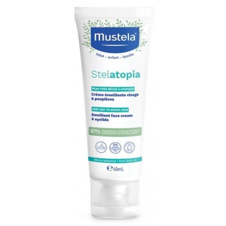 Laboratoires Expanscience Mustela Stelatopia Crema Emolliente Viso 40 Ml