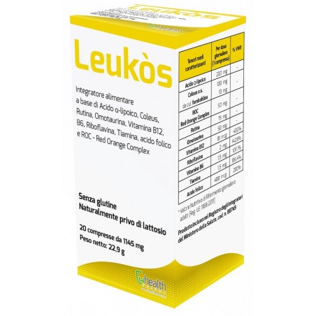 4 Health Leukos 4h 20 Compresse Divisibili