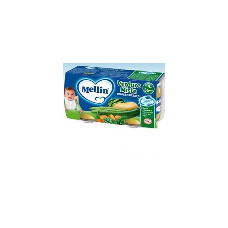 Danone Nutricia Soc. Ben. Mellin Omogeneizzato Verdure Miste 2 X 80 G