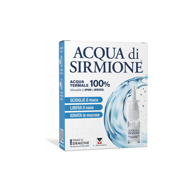 Terme Di Sirmione Acqua Sirmione Minerale Naturale 6 Fiale 15 Ml