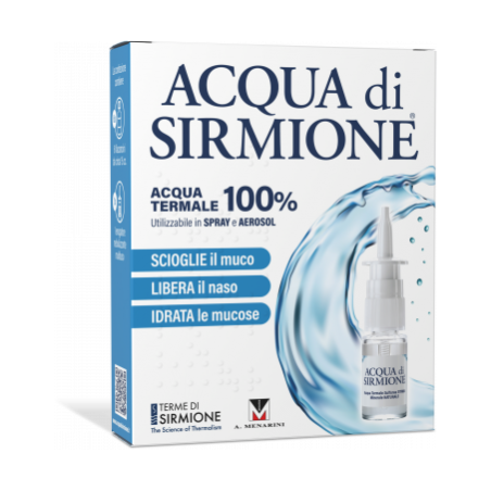 Terme Di Sirmione Acqua Sirmione Minerale Naturale 6 Fiale 15 Ml