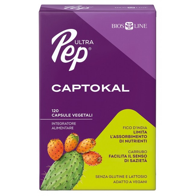 Ultra Pep Captokal Integratore Dimagrante che Dona Saziet&agrave; 120 Capsule Vegetali
