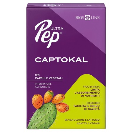 Ultra Pep Captokal Integratore Dimagrante che Dona Saziet&agrave; 120 Capsule Vegetali