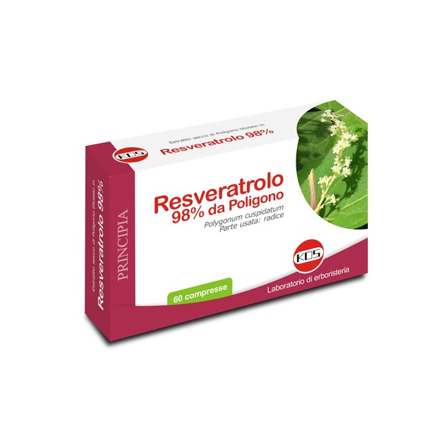 Kos Resveratrolo 98% 60 Compresse