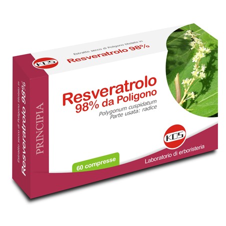 Kos Resveratrolo 98% 60 Compresse