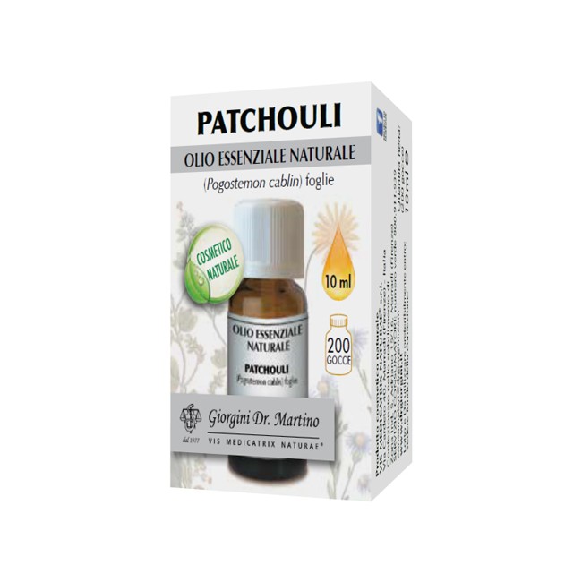 Dr. Giorgini Patchouli Olio Essenziale Naturale 10 Ml