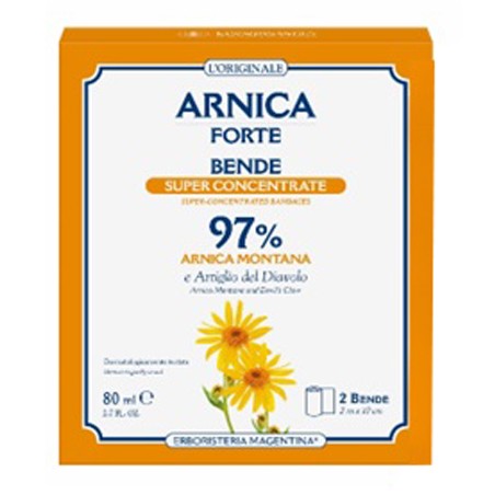 Arnica Forte Bende 97% Super Concentrate Erboristeria Magentina 2 Bende
