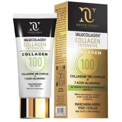 Natur Unique Ialucollagen Collagen Intensive 100 Maschera - Siero Viso Collo 75 ml