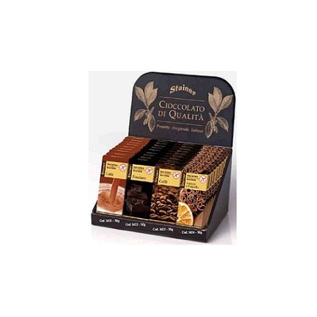 Andrea Stainer Stainer Tavoletta Di Cioccolato Fondente Senza Zuccheri E Senza Glutine 50 G