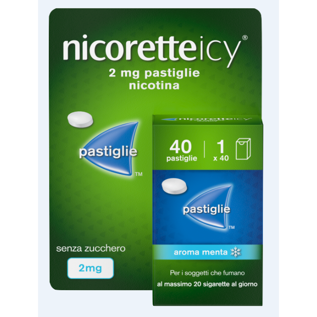 Nicoretteicy 2 Mg, Pastiglie Nicotina