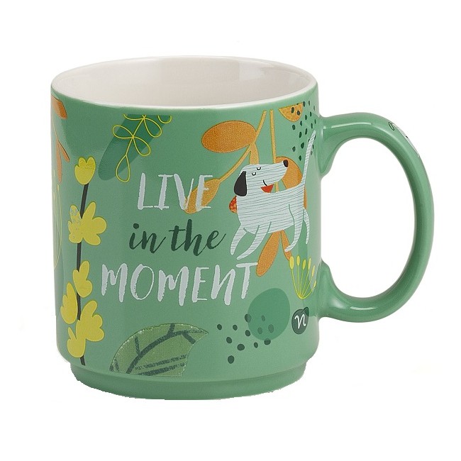 Neavita Positivitea Tazza Verde Mug in Ceramica da 350 ml
