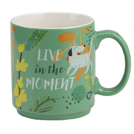Neavita Positivitea Tazza Verde Mug in Ceramica da 350 ml