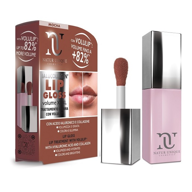 Natur Unique Ialucollagen Lip Gloss Volume XXXL Colore Mocha