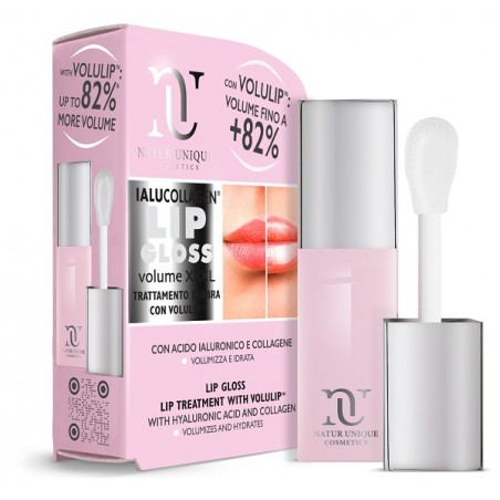 Natur Unique Ialucollagen Lip Gloss Volume XXXL 8 ml Effetto Plump Natur Unique Ialucollagen Lip Gloss Volume XXXL 8 ml Effetto Plump