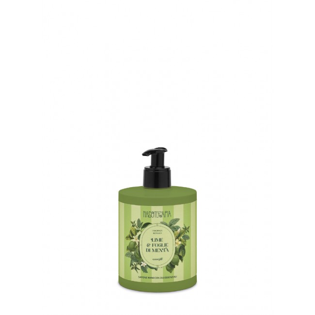 Nasoterapia Lime e Foglie di Menta Sapone Mani Delicato  500 ml