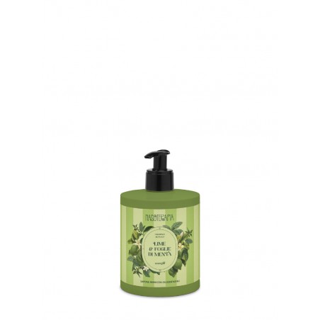 Nasoterapia Lime e Foglie di Menta Sapone Mani Delicato  500 ml