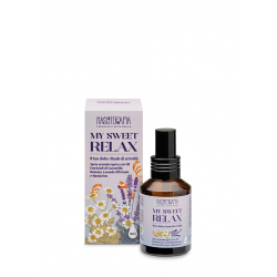 Nasoterapia My Sweet Relax Spray Ambiente e Tessuti 60 ml con Oli Essenziali di Camomilla, Lavanda e Arancio