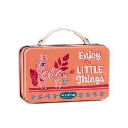 Neavita Valigetta Arancione Zebra Pensieri Belli con Infuso Gioia di Vita 4 Filtri