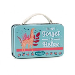 Neavita Valigetta Azzurra Giraffa Pensieri Belli  con Tisana Relax 4 Filtri