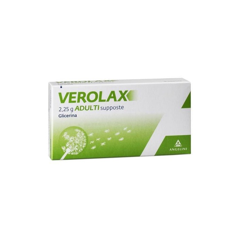 Verolax Adulti 12 Supposte di Glicerina