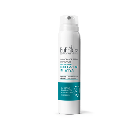 Zeta Farmaceutici Euphidra Deodorante Spray Pelli Normali Sudorazione Intensa 100 Ml