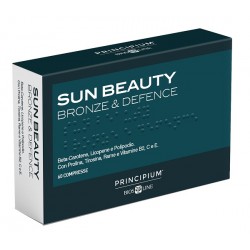 Principium Sun Beauty Bronze e Protect Integratore per Esposizione Solare 60 Compresse