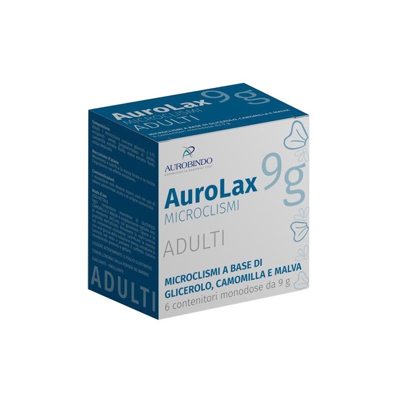 Aurobindo Pharma Italia Microclismi Per Adulti Aurolax 6 Contenitori 9 G