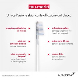 Alfasigma Taumarin Spazzolino Professional White Con Antibatterico