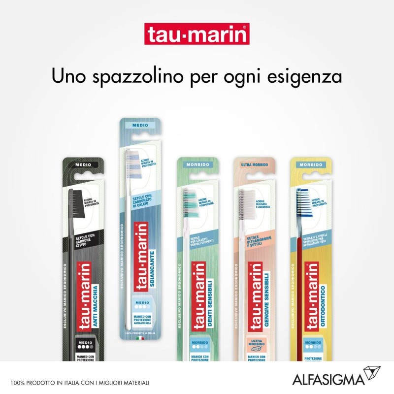 Alfasigma Taumarin Spazzolino Professional White Con Antibatterico